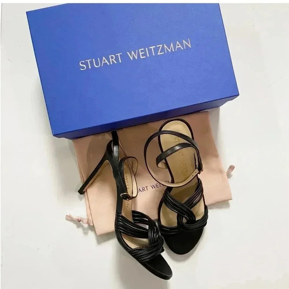 NIB Stuart Weitzman Twist Sleek 95 Sandals size 9.5 - Picture 3 of 12